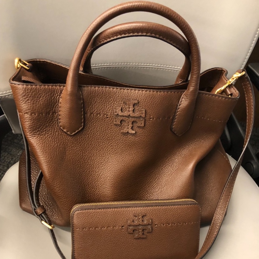 Tory Burch bag and wallet